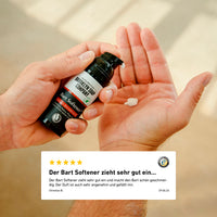 Bart Softener für einen geschmeidigen Bart.