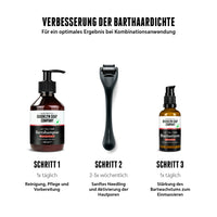 Mit dem Activator Refill Bundle verbessert sich die Barthaardichte in nur 3 Schritten - für einen gestärkten Bartwuchs bei Männern.