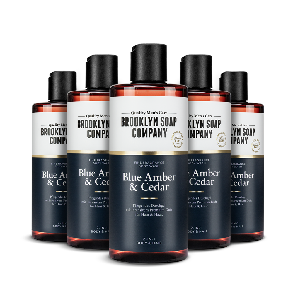 Blue Amber & Cedar Body Wash