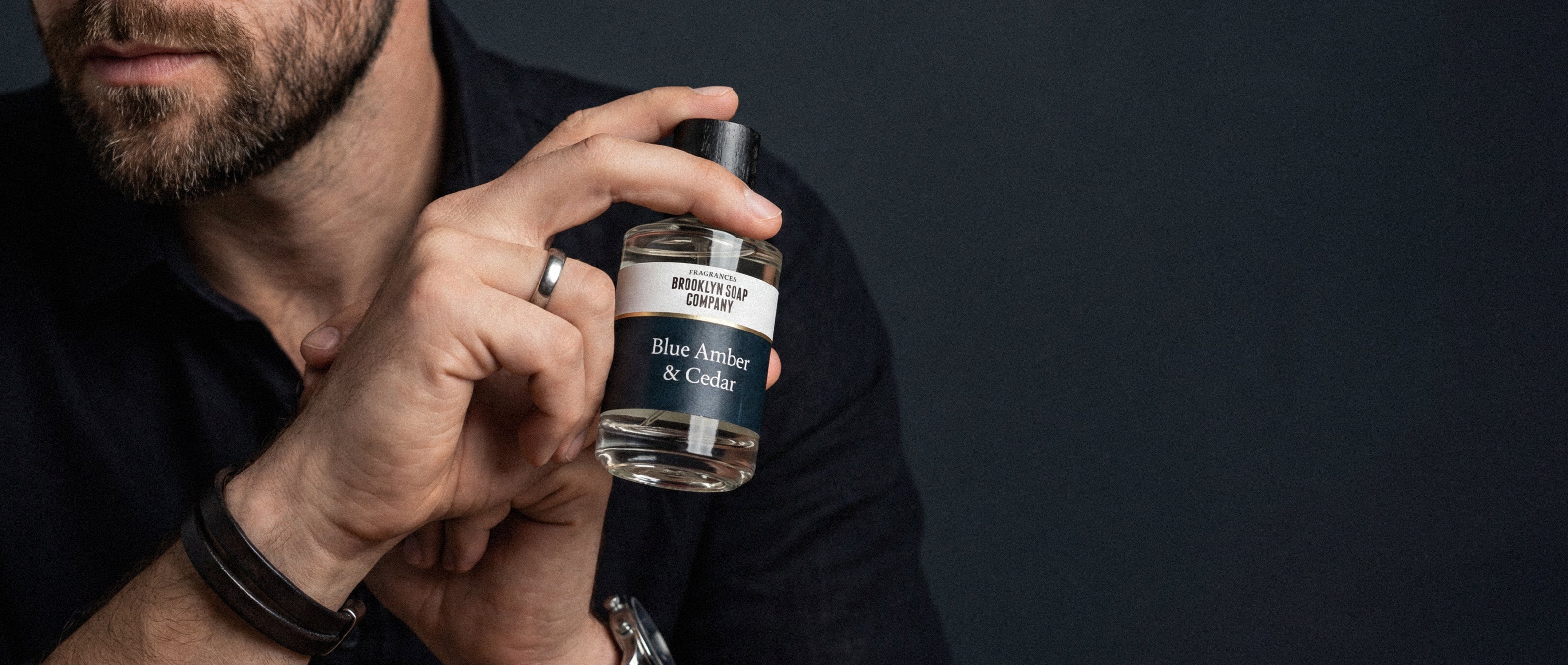 Blue Amber Eau de Toilette von Brooklyn Soap Company