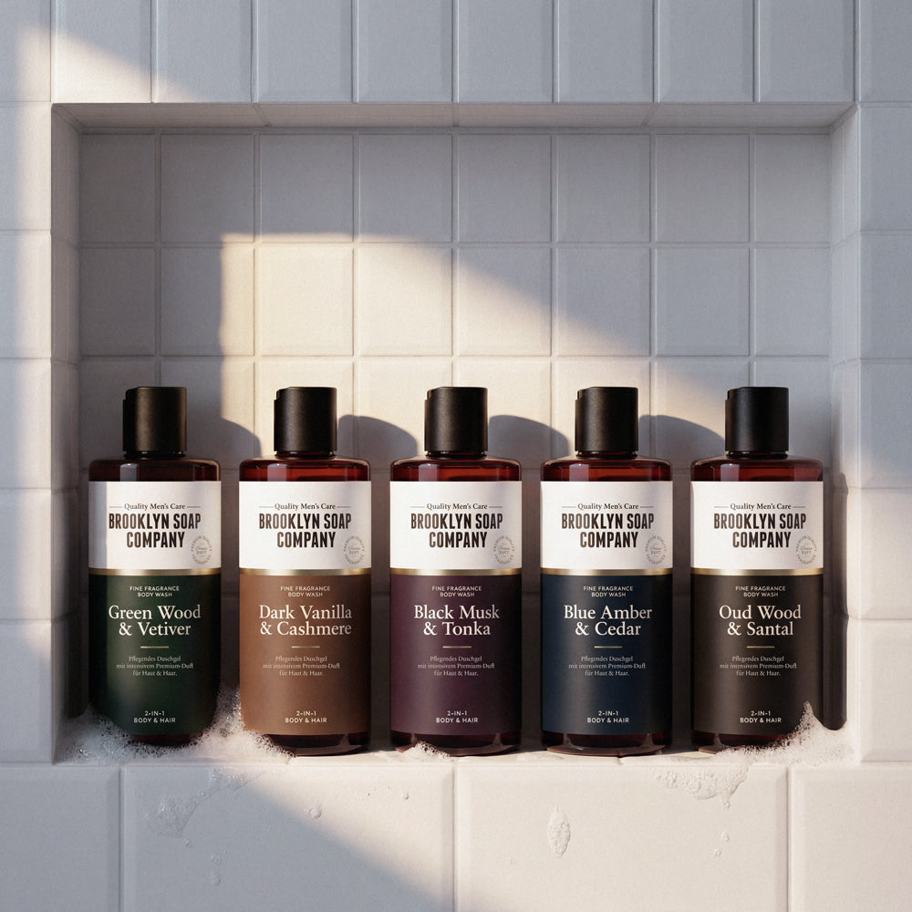 Fine Fragrance Body Wash Kollektion von Brooklyn Soap Company
