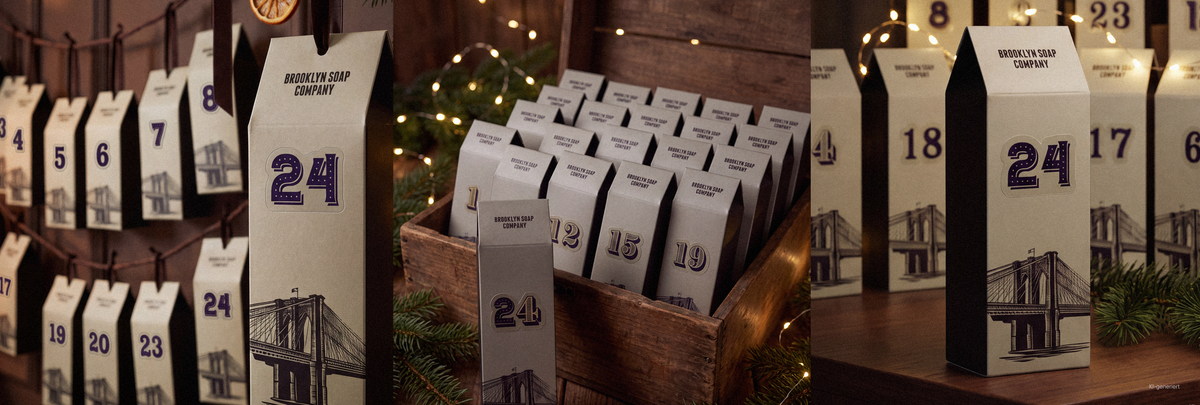 Männer Adventskalender 2026 bei Brooklyn Soap