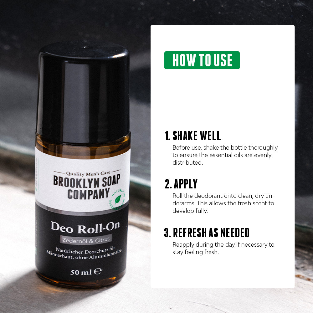 Application of the Deo Roll on product.[INT][EU]