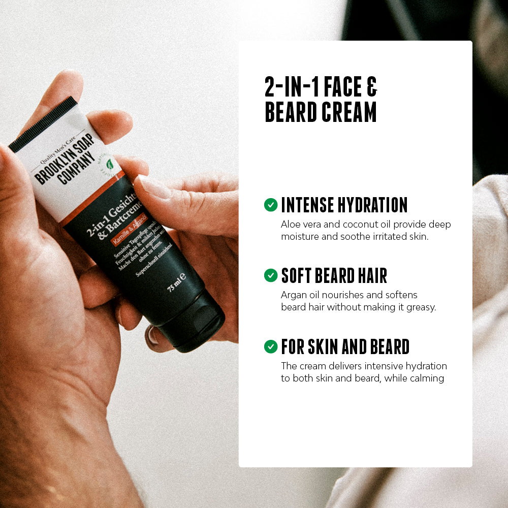 3 Unique selling points of Face and Beard Cream[INT][EU]